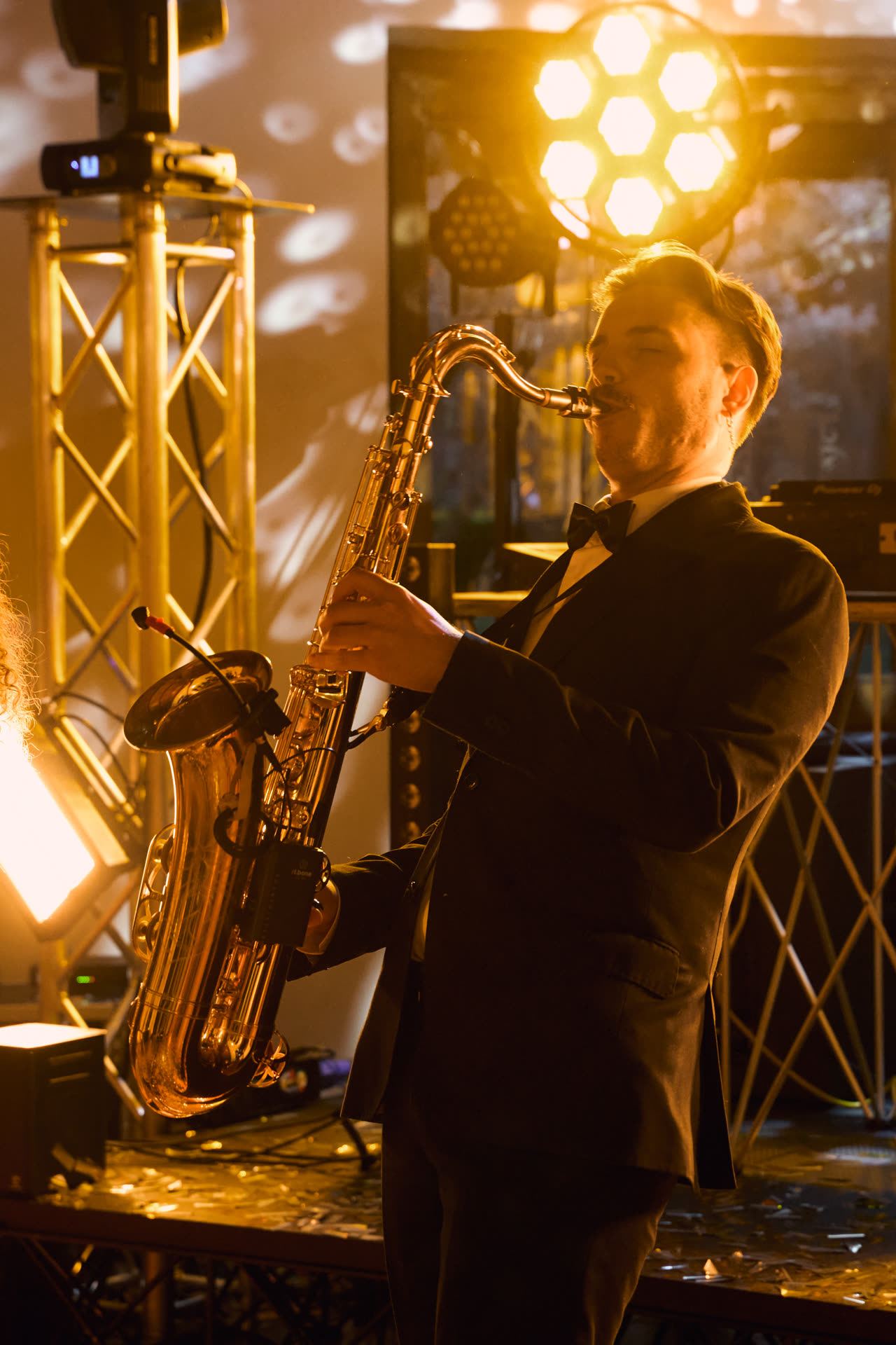 Coriste sul palco